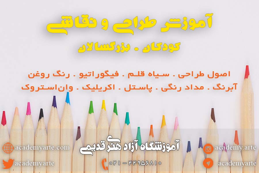 کلاس آموزش طراحی و نقاشی